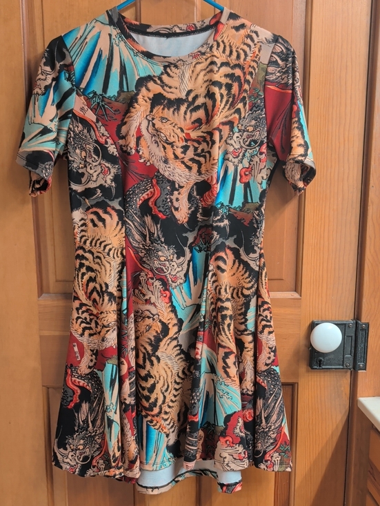 Blackmilk Dresses & Skirts - Blackmilk Eye Of The Dragon Evil Tee Dress Size Medium EUC